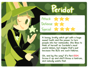 peridot stuffed animal